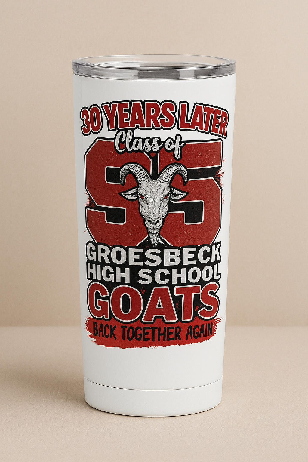 Groesbeck High School Class of 1995 Goats š 20oz Tumbler